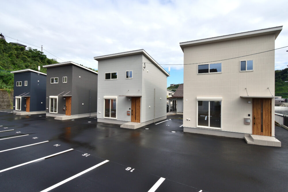 鹿児島市　広木の家々